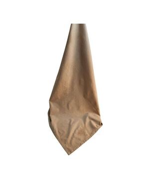 Tan Cotton Dish Towel Large 26x26 Tea Flour Sack Kitchen Linen Set of 2